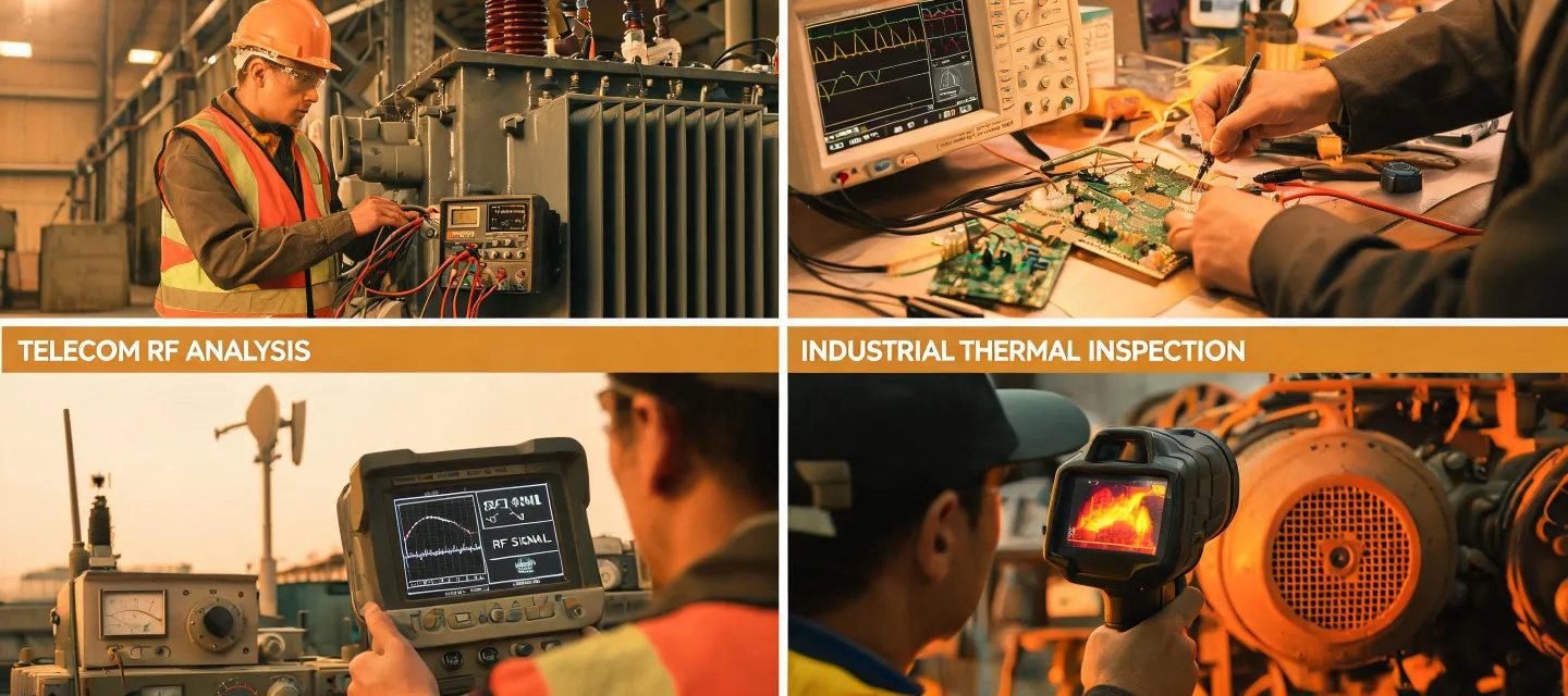 Measurement instruments used across industrial applications